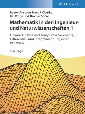 cover image of Mathematik in den Ingenieur- und Naturwissenschaften 1